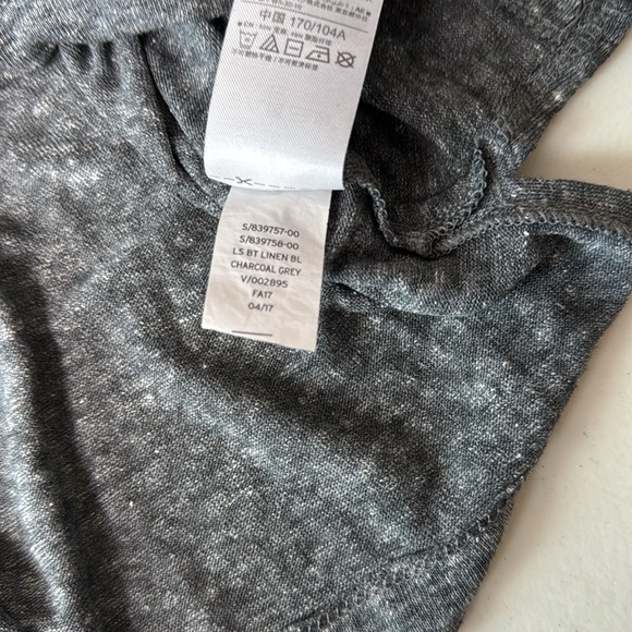 Gap linen‎ blend long sleeve pocket tshirt - Picture 6 of 9